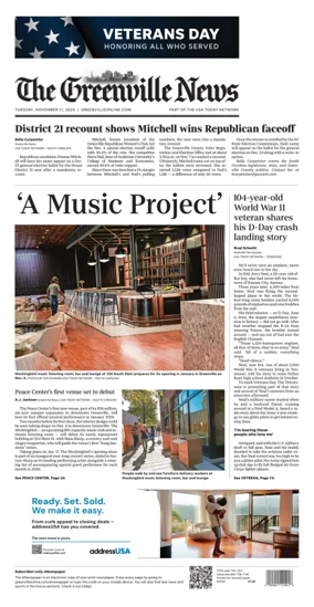 Cover of The Greenville News