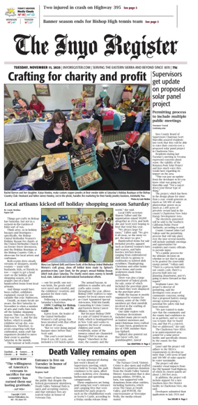 Cover of Inyo Register