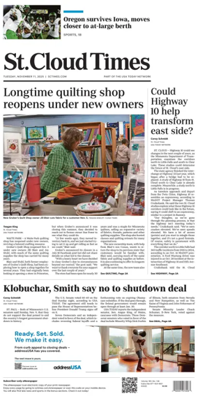 Cover of St. Cloud Times