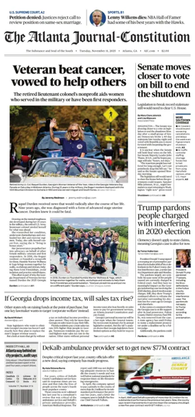 Cover of The Atlanta Journal-Constitution