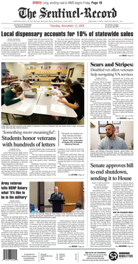 Cover of The Sentinel-Record