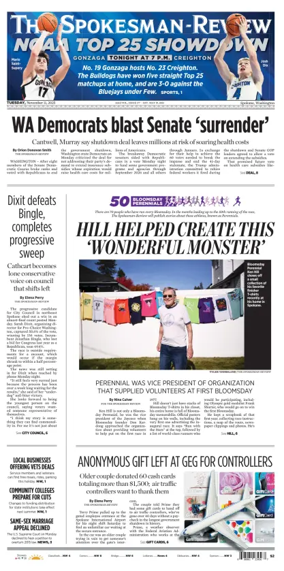 Cover of The Spokesman-Review (Spokane)