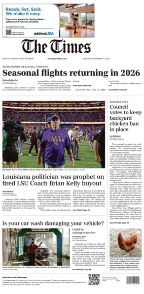 Cover of The Times (Shreveport)