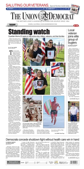 Cover of The Union Democrat