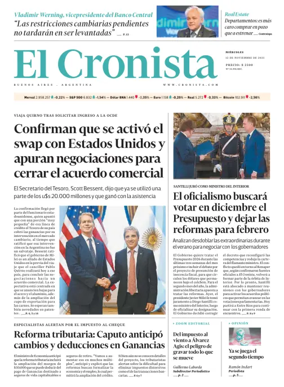 Cover of El Cronista comercial