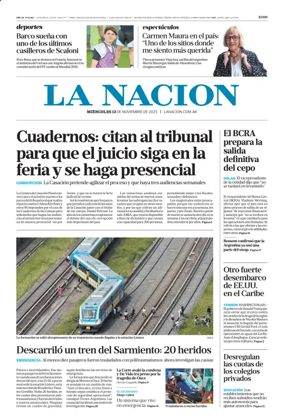 Cover of La Nacion