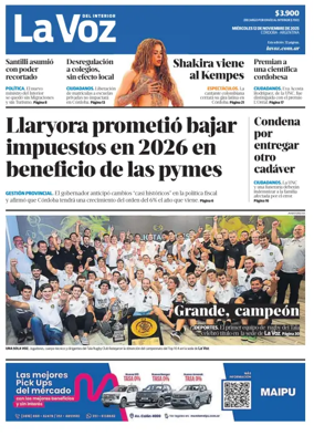 Cover of La Voz del Interior