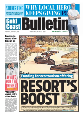 Cover of The Gold Coast Bulletin