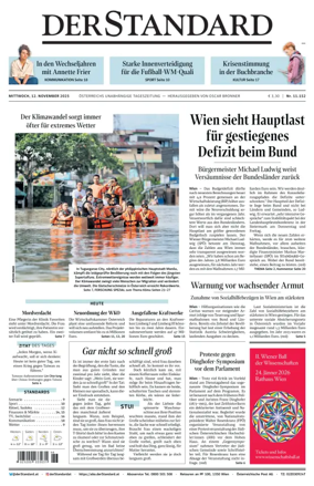 Cover of Der Standard