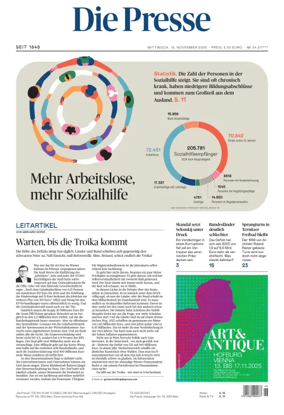 Cover of Die Presse