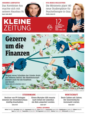 Cover of Kleine Zeitung Steiermark