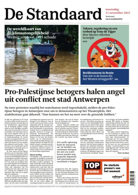 Cover of De Standaard