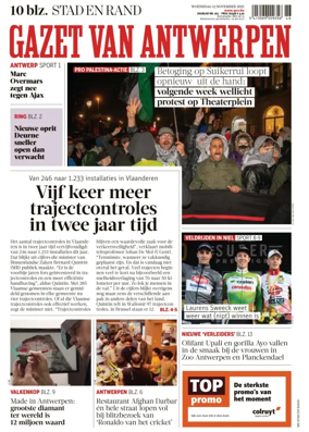Cover of Gazet van Antwerpen Metropool Stad
