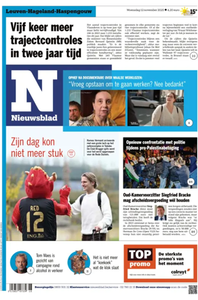 Cover of Het Nieuwsblad
