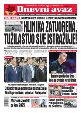Cover of Dnevni avaz