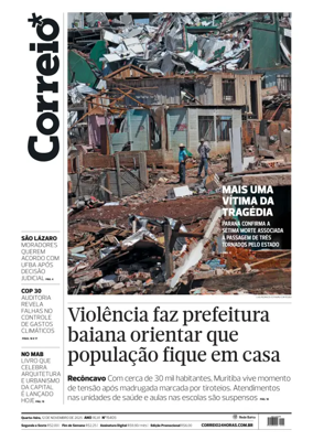Cover of Correio da Bahia