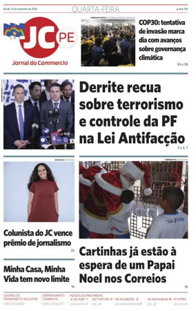 Cover of Jornal do Commercio