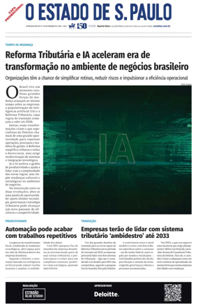 Cover of O Estado de S. Paulo