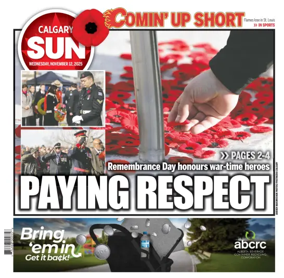 Cover of Calgary Sun