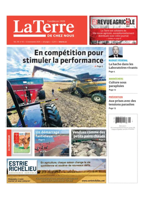 Cover of La Terre de chez nous