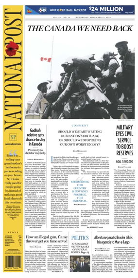 Cover of National Post - (Latest Edition)