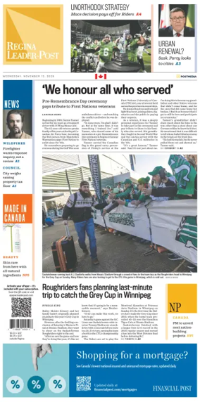 Cover of Regina Leader-Post