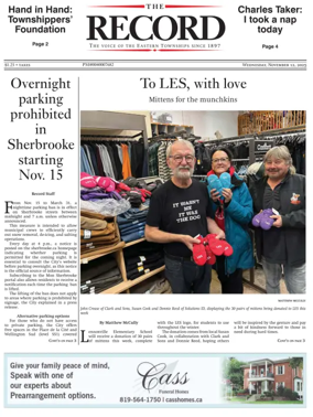 Cover of Sherbrooke Record