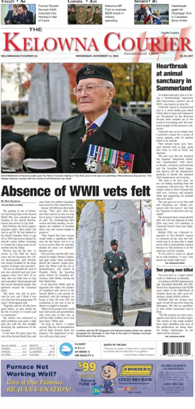 Cover of The Daily Courier