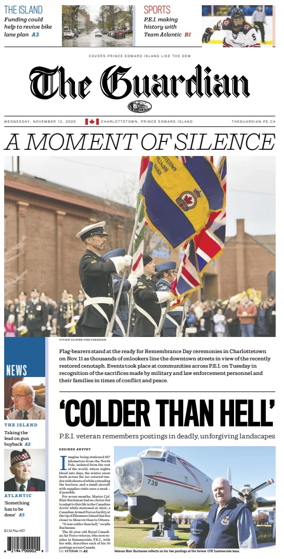 Cover of The Guardian (Charlottetown)