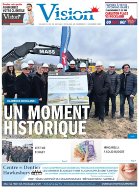 Cover of Vision (Canada)