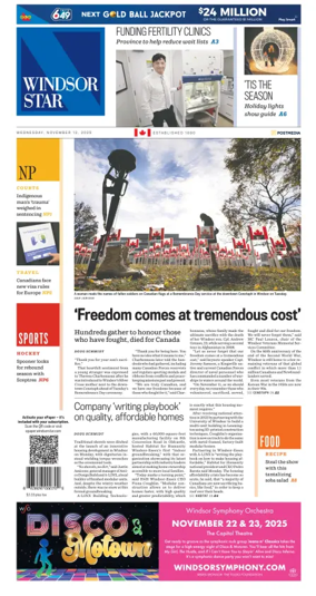 Cover of Windsor Star