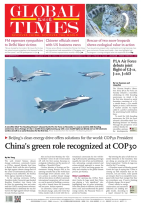 Cover of Global Times