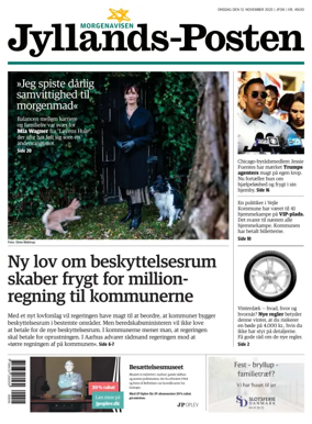 Cover of Jyllands-Posten