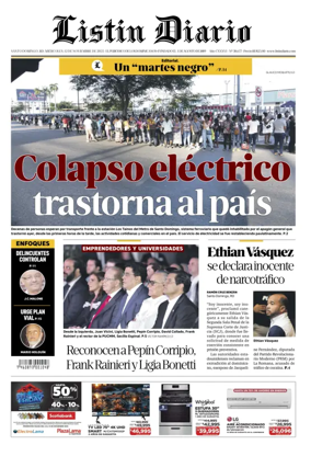 Cover of Listin Diario