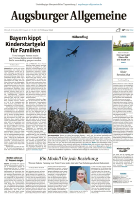 Cover of Augsburger Allgemeine (Ausgabe Stadt)