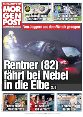 Cover of Chemnitzer Morgenpost