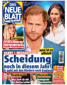 Cover of DAS NEUE BLATT