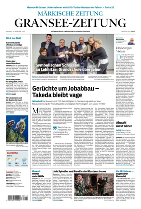 Cover of Gransee-Zeitung