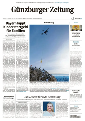 Cover of Guenzburger Zeitung