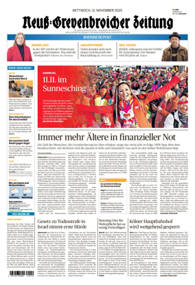 Cover of Neuss-Grevenbroicher Zeitung Neuss