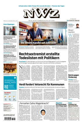 Cover of NWZ  (Göppinger Kreisnachrichten)