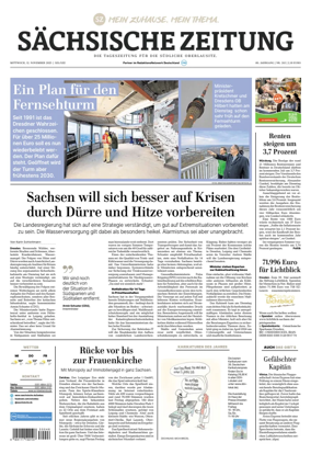 Cover of Sächsische Zeitung  (Löbau-Zittau)