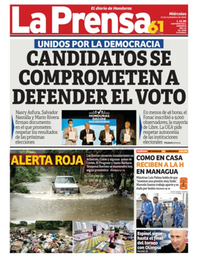 Cover of Diario La Prensa