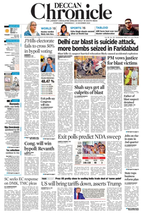 Cover of Deccan Chronicle