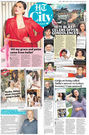 Cover of Hindustan Times (Lucknow) - Live