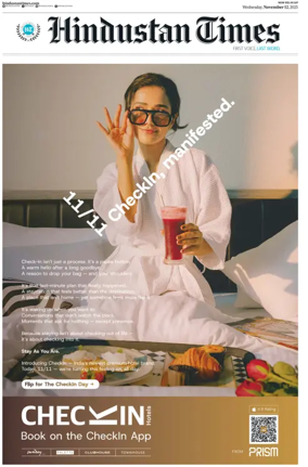 Cover of Hindustan Times (West UP)