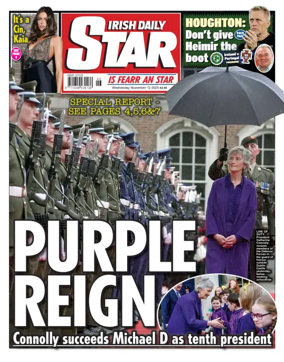 Cover of Irish Daily Star