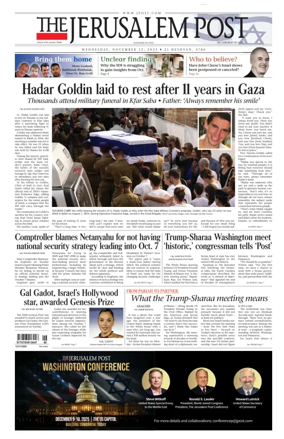 Cover of Jerusalem Post