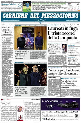 Cover of Corriere del Mezzogiorno (Campania)