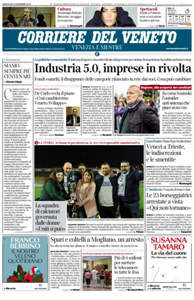 Cover of Corriere del Veneto (Venezia e Mestre)